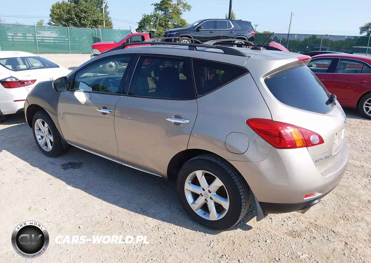 2009 Nissan Murano Sl VIN:JN8AZ18U99W009608 - 3