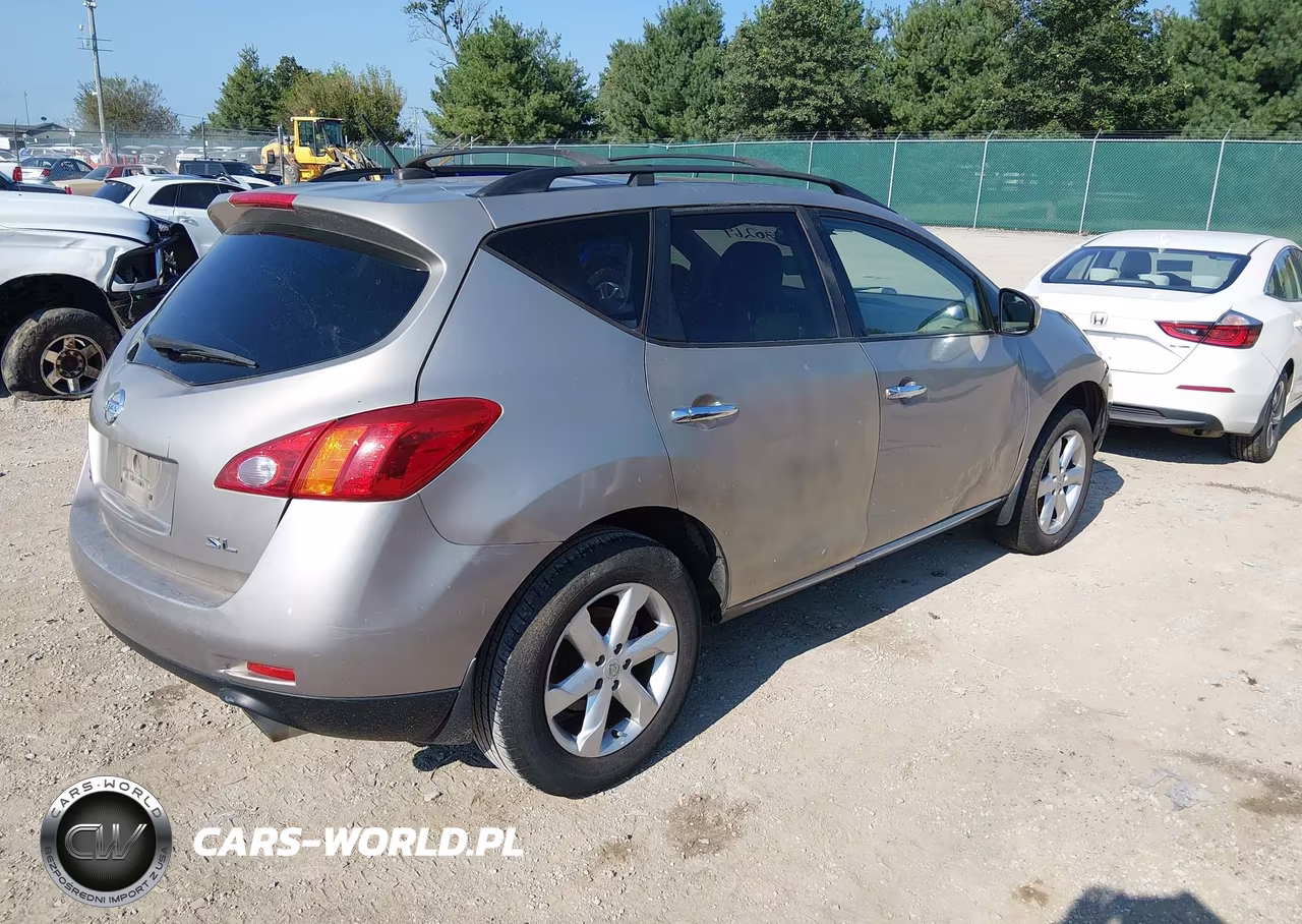2009 Nissan Murano Sl VIN:JN8AZ18U99W009608 - 4