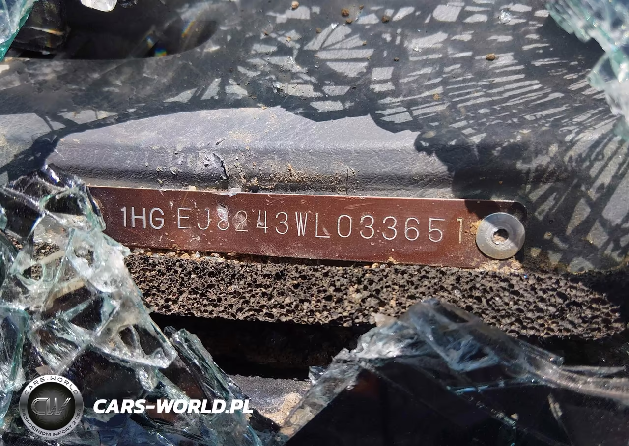 1998 Honda Civic Ex VIN:1HGEJ8243WL033651 - 9