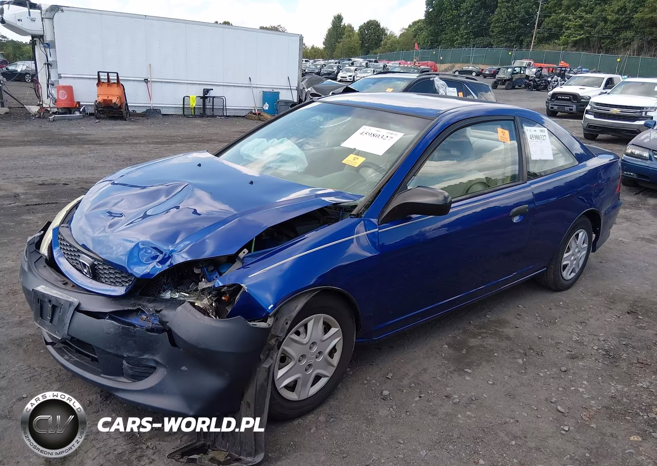 2004 Honda Civic Vp VIN:1HGEM22104L065089 - 2