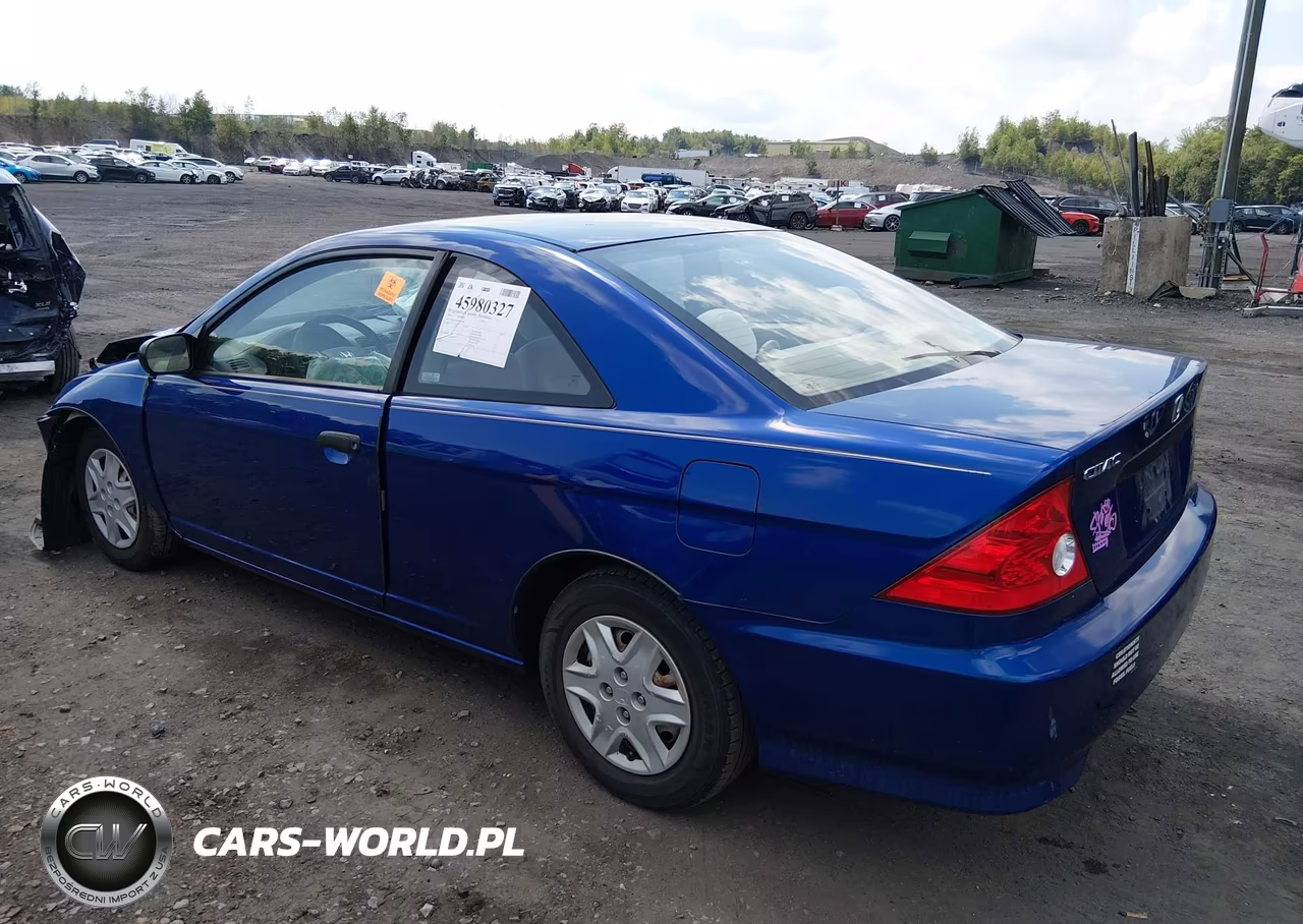 2004 Honda Civic Vp VIN:1HGEM22104L065089 - 3