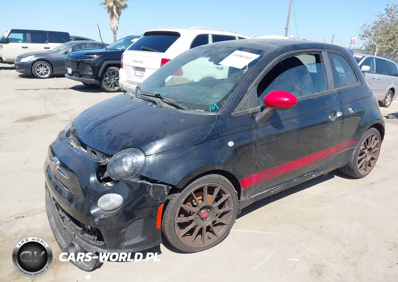2016 Fiat 500 Abarth VIN:3C3CFFFH7GT122111 - 2