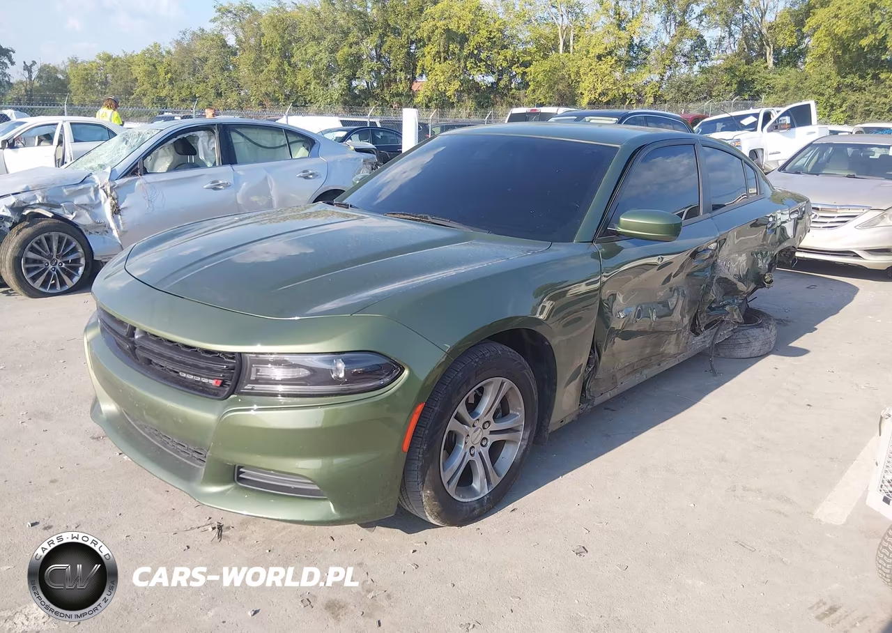 2021 Dodge Charger Sxt Rwd VIN:2C3CDXBG4MH647334 - 2