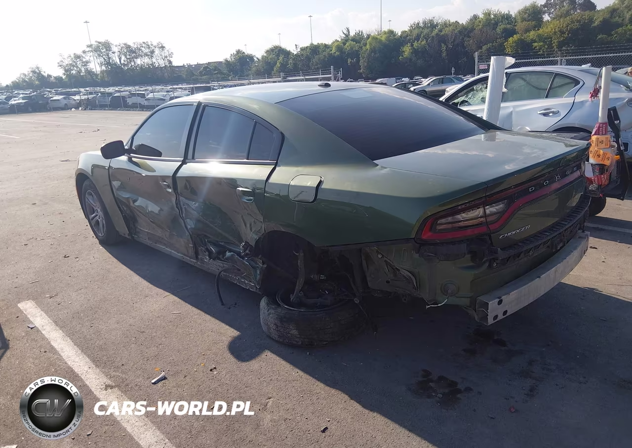 2021 Dodge Charger Sxt Rwd VIN:2C3CDXBG4MH647334 - 3