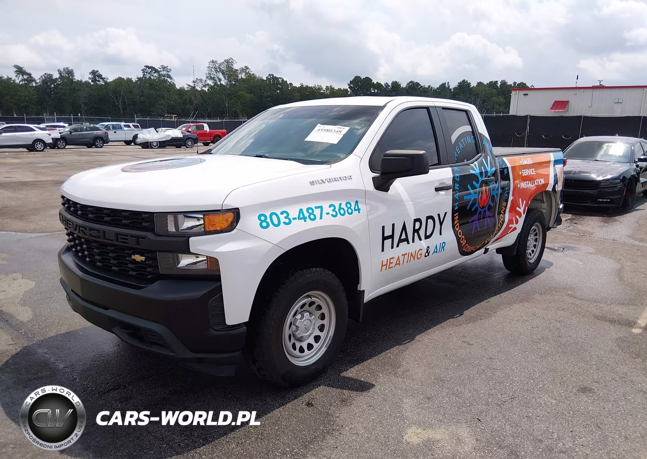 2019 Chevrolet Silverado 1500 Work Truck VIN:1GCRYAEF6KZ364179 - 2