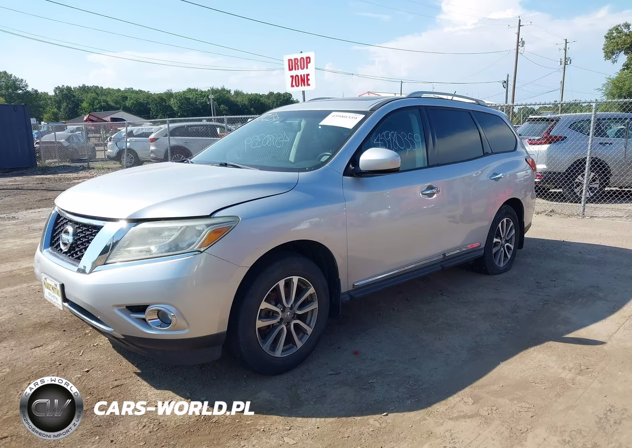 2014 Nissan Pathfinder Sl VIN:5N1AR2MM3EC662935 - 2