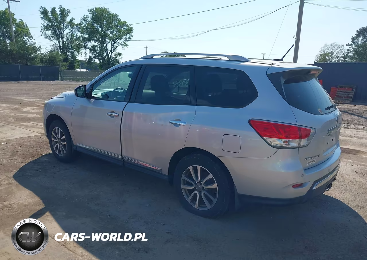 2014 Nissan Pathfinder Sl VIN:5N1AR2MM3EC662935 - 3