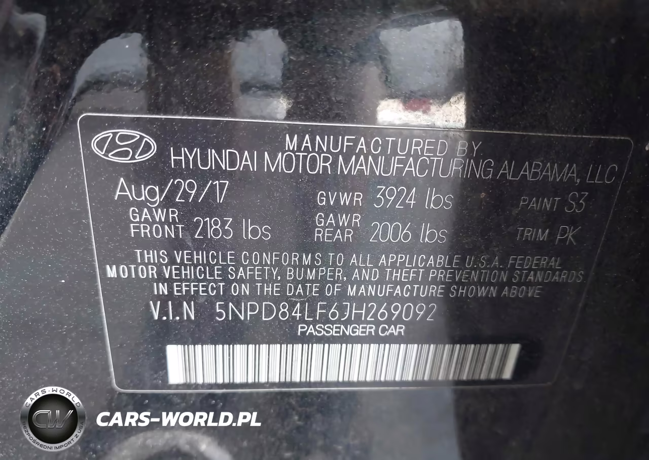 2018 Hyundai Elantra Limited VIN:5NPD84LF6JH269092 - 9