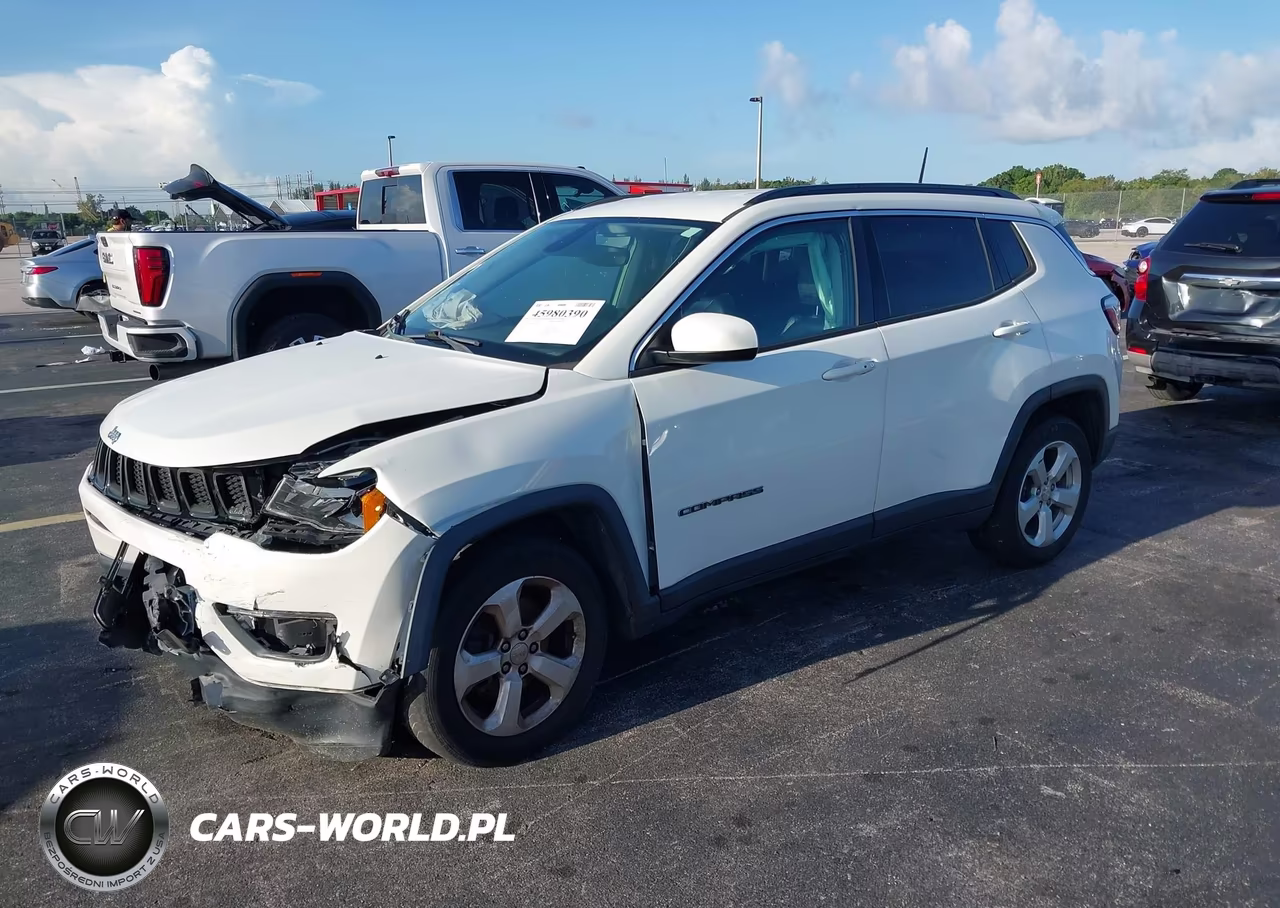 2017 Jeep New Compass Latitude Fwd VIN:3C4NJCBB9HT669241 - 2