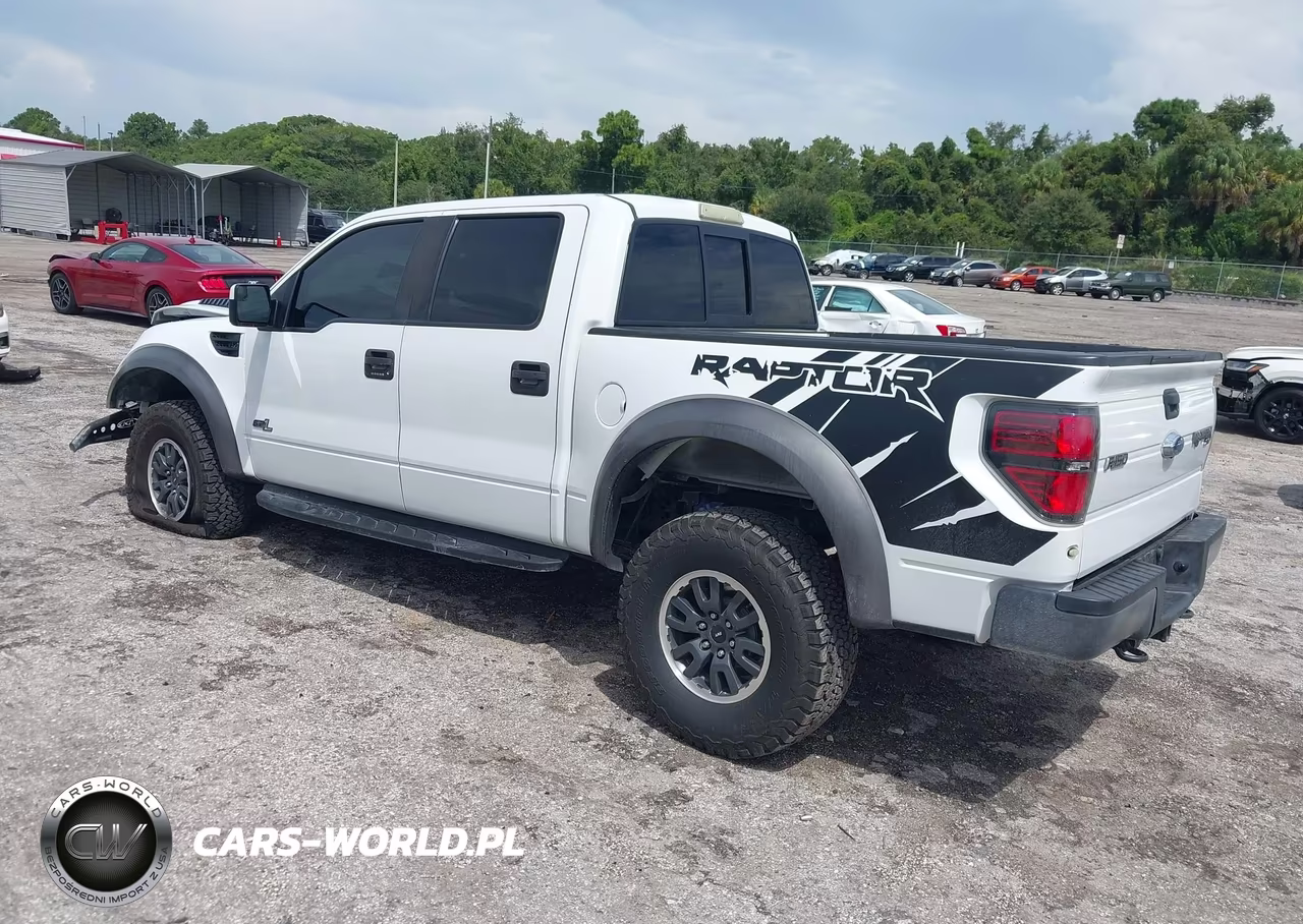 2011 Ford F-150 Svt Raptor VIN:1FTFW1R62BFD01195 - 3