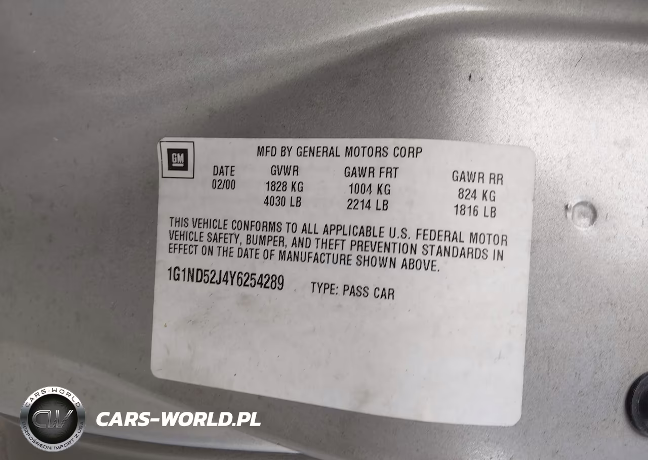 2000 Chevrolet Malibu VIN:1G1ND52J4Y6254289 - 9