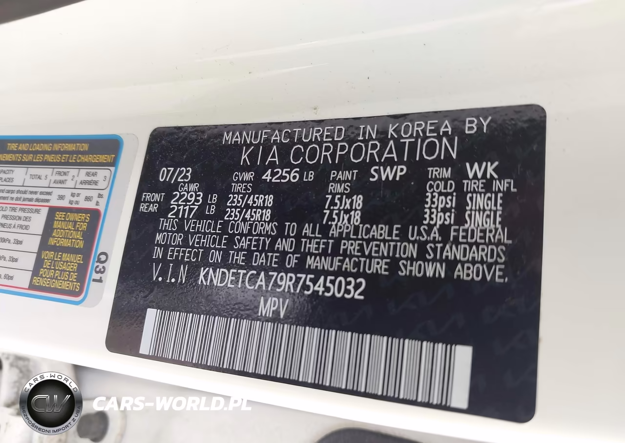2024 Kia Seltos Sx Turbo VIN:KNDETCA79R7545032 - 9