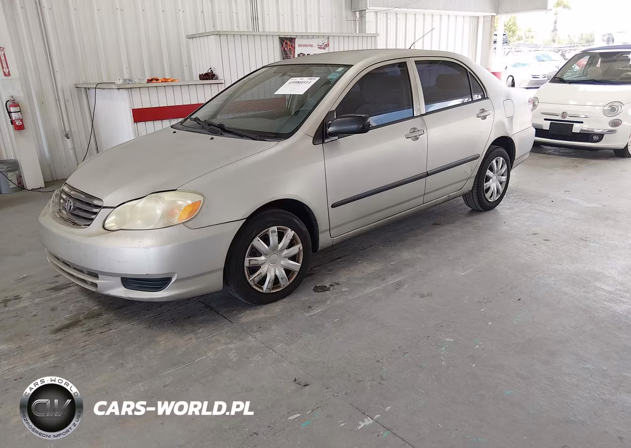2003 Toyota Corolla Ce VIN:JTDBR32E330011555 - 2