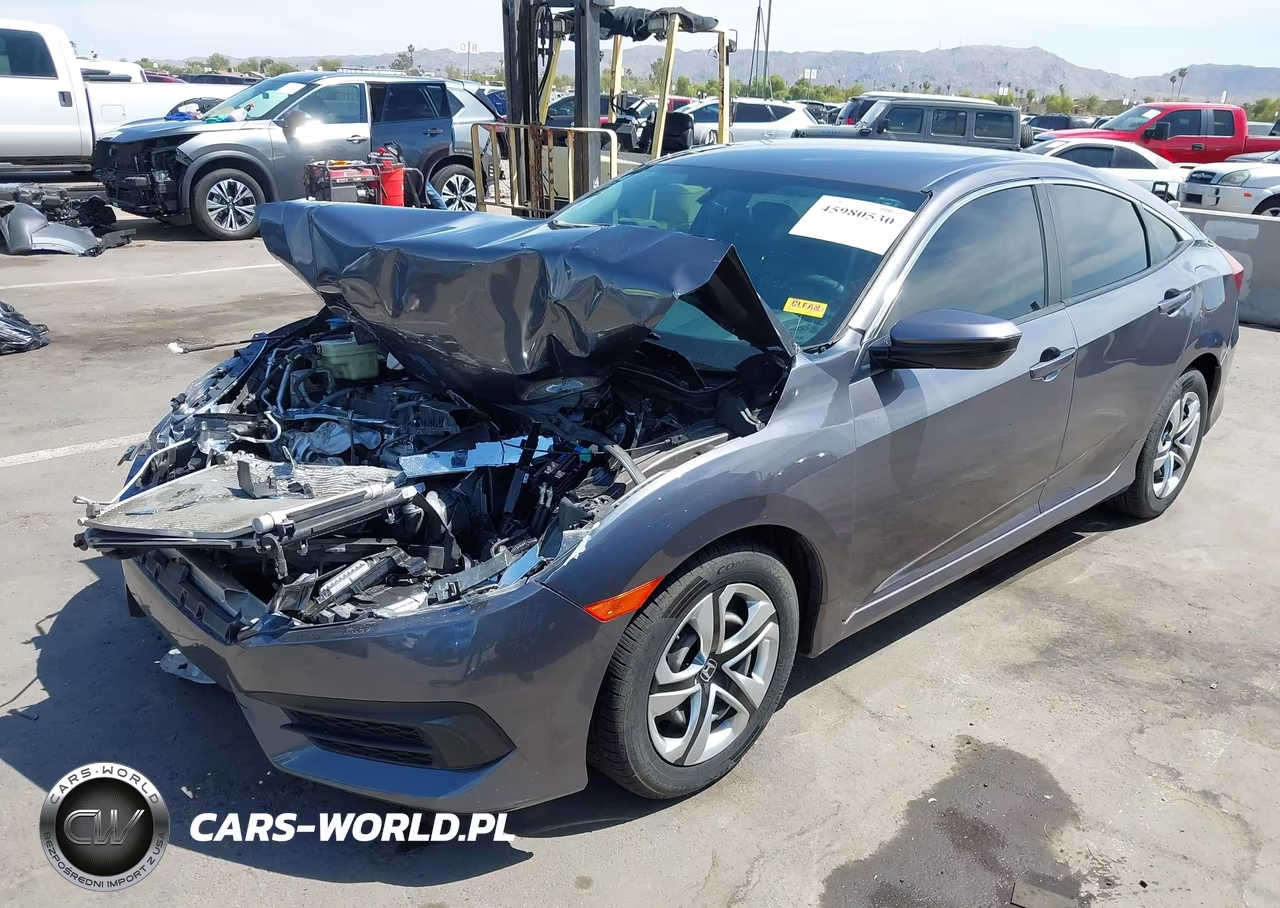 2017 Honda Civic Lx VIN:19XFC2F50HE210360 - 2
