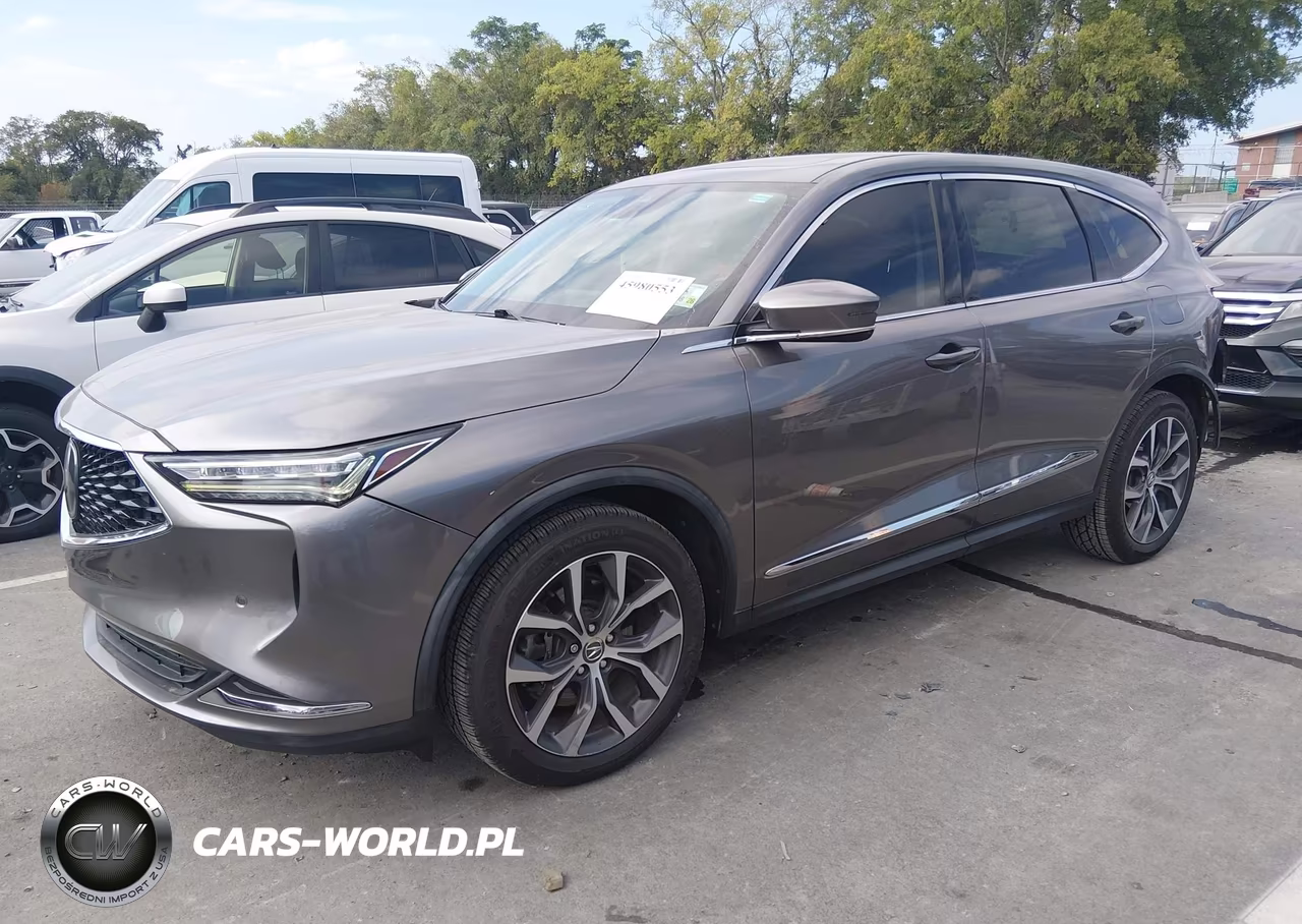 2022 Acura Mdx Technology Package VIN:5J8YD9H42NL009373 - 2