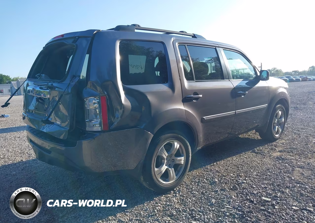 2015 Honda Pilot Ex VIN:5FNYF4H44FB052211 - 4