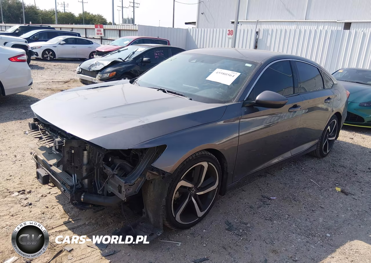 2018 HONDA ACCORD SPO SPORT VIN:1HGCV1F37JA212137 - 2