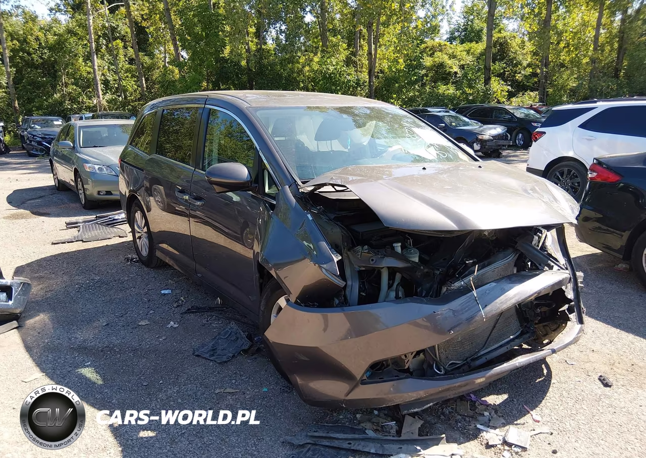 2016 Honda Odyssey Ex-L VIN:5FNRL5H65GB128430 - 1