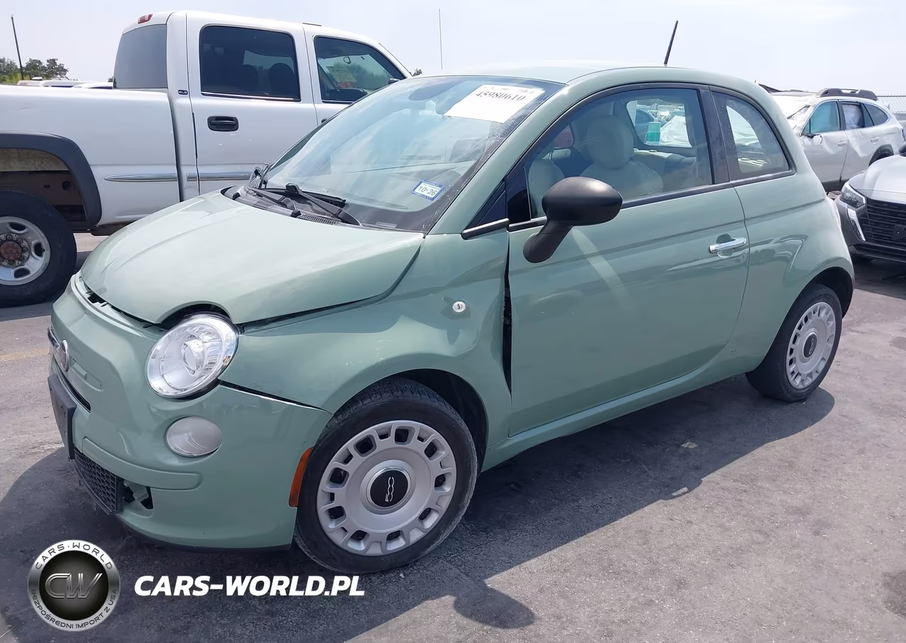 2015 Fiat 500 Pop VIN:3C3CFFAR0FT756813 - 2