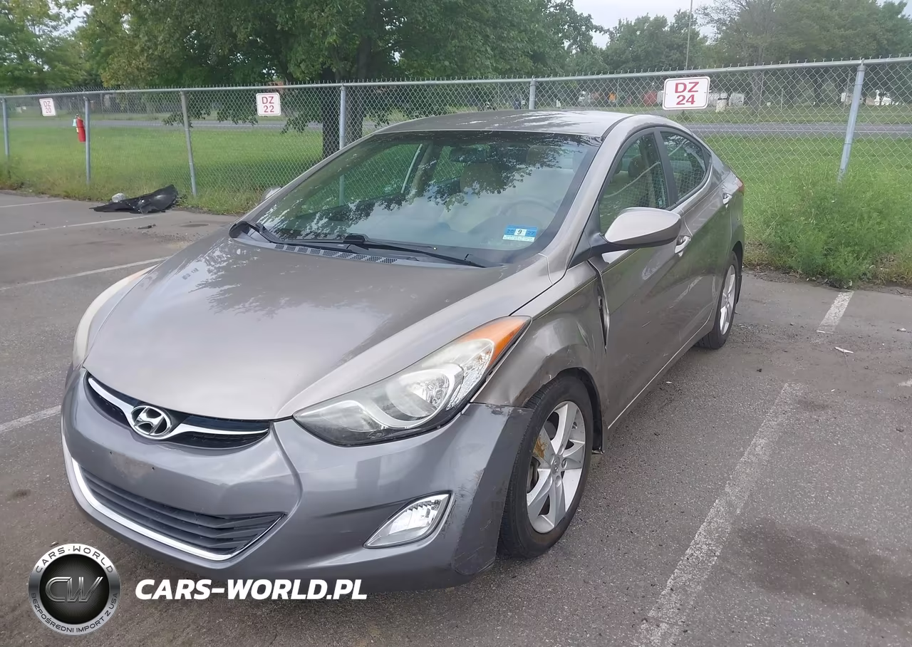 2013 Hyundai Elantra Gls VIN:5NPDH4AE8DH326083 - 2