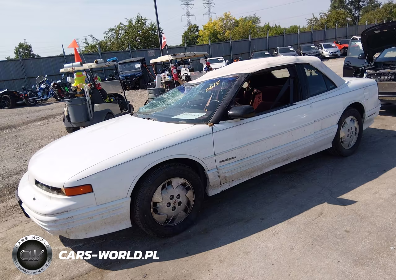 1993 Oldsmobile Cutlass Supreme VIN:1G3WT34T8PD313176 - 2