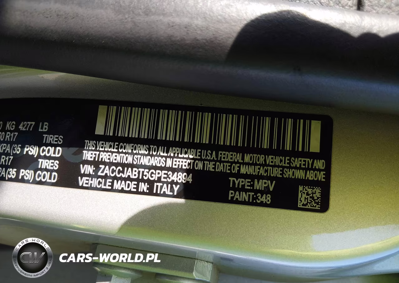 2016 Jeep Renegade Latitude VIN:ZACCJABT5GPE34894 - 9
