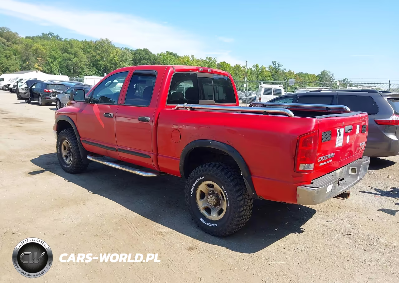 2003 Dodge Ram 2500 Slt-Laramie-St VIN:3D7KU28W43G762285 - 3