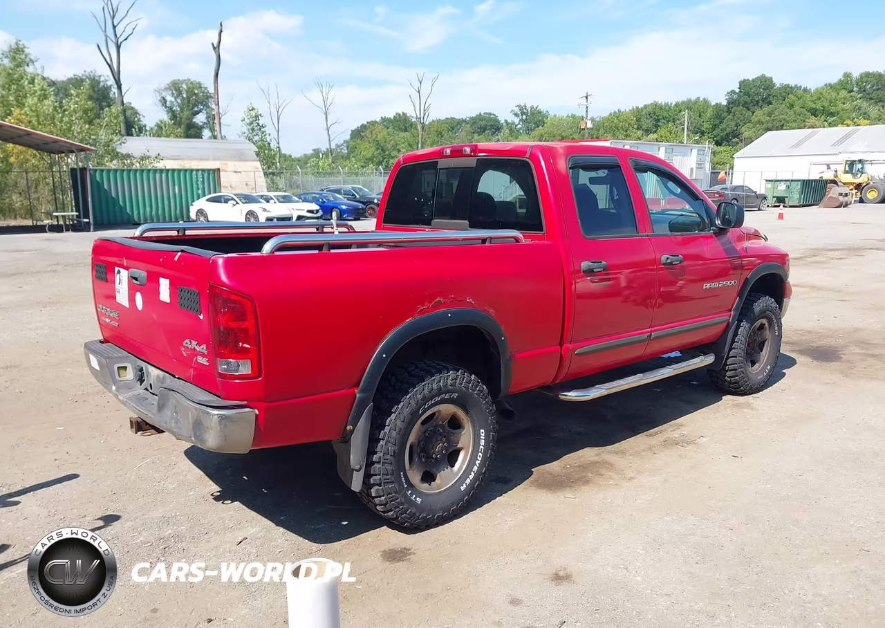 2003 Dodge Ram 2500 Slt-Laramie-St VIN:3D7KU28W43G762285 - 4
