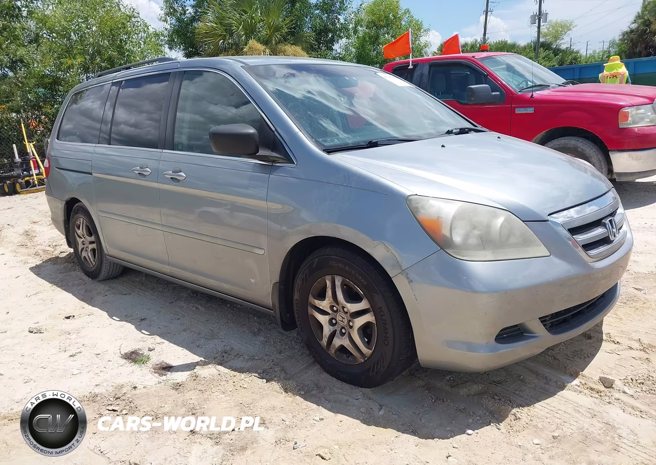 2007 Honda Odyssey Ex VIN:5FNRL38487B059199 - 1