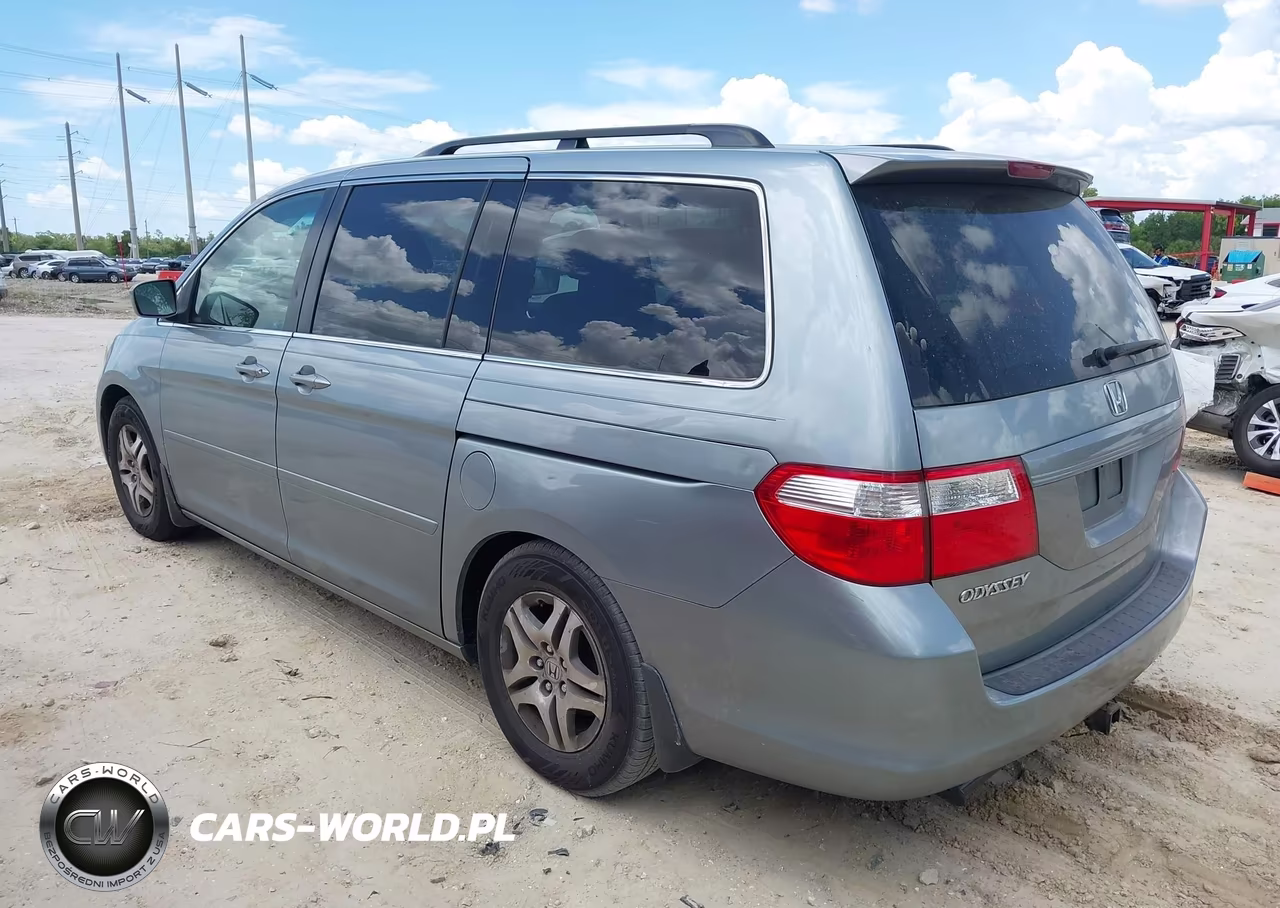 2007 Honda Odyssey Ex VIN:5FNRL38487B059199 - 3