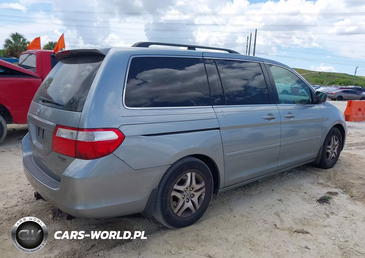 2007 Honda Odyssey Ex VIN:5FNRL38487B059199 - 4