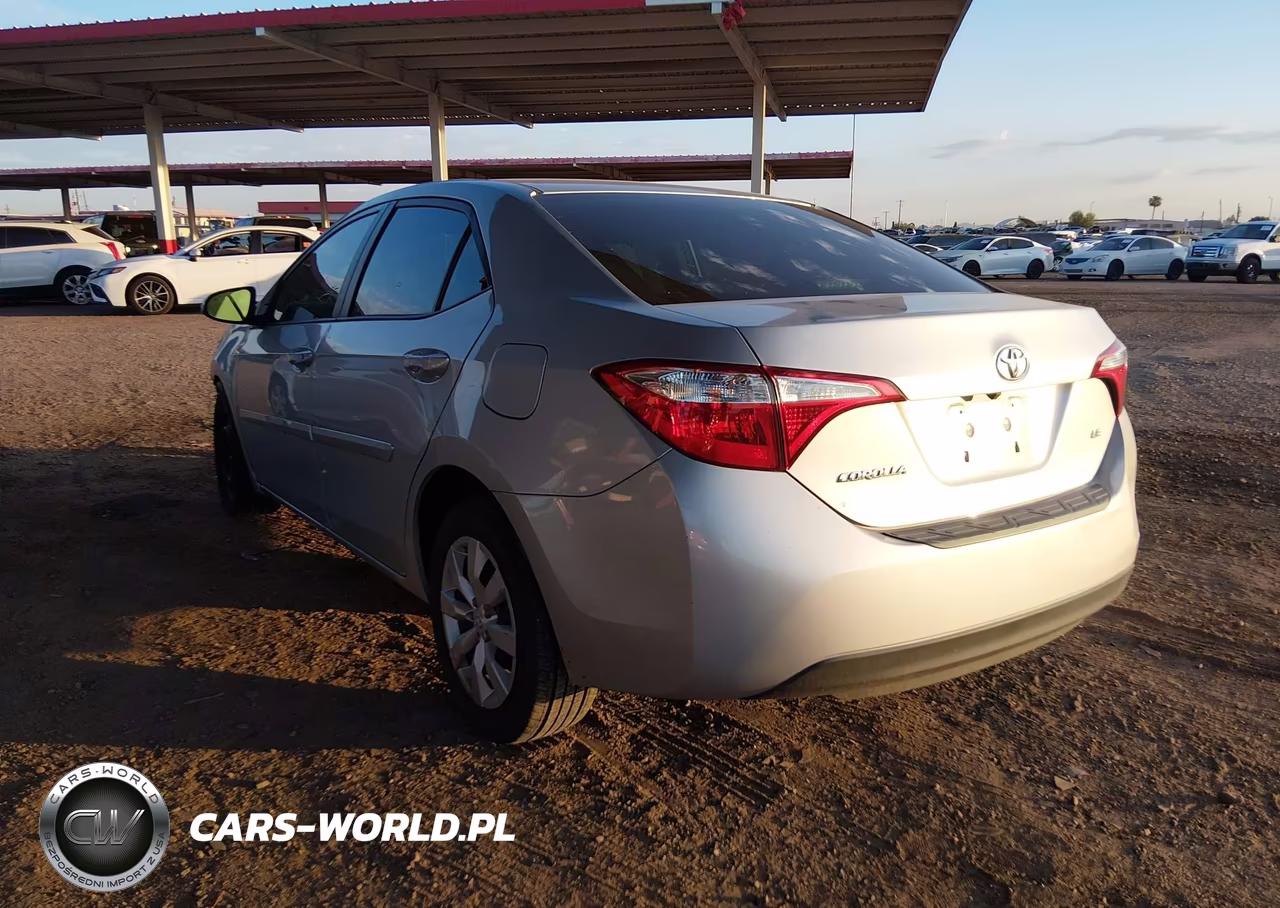 2016 Toyota Corolla Le VIN:5YFBURHE6GP398574 - 3