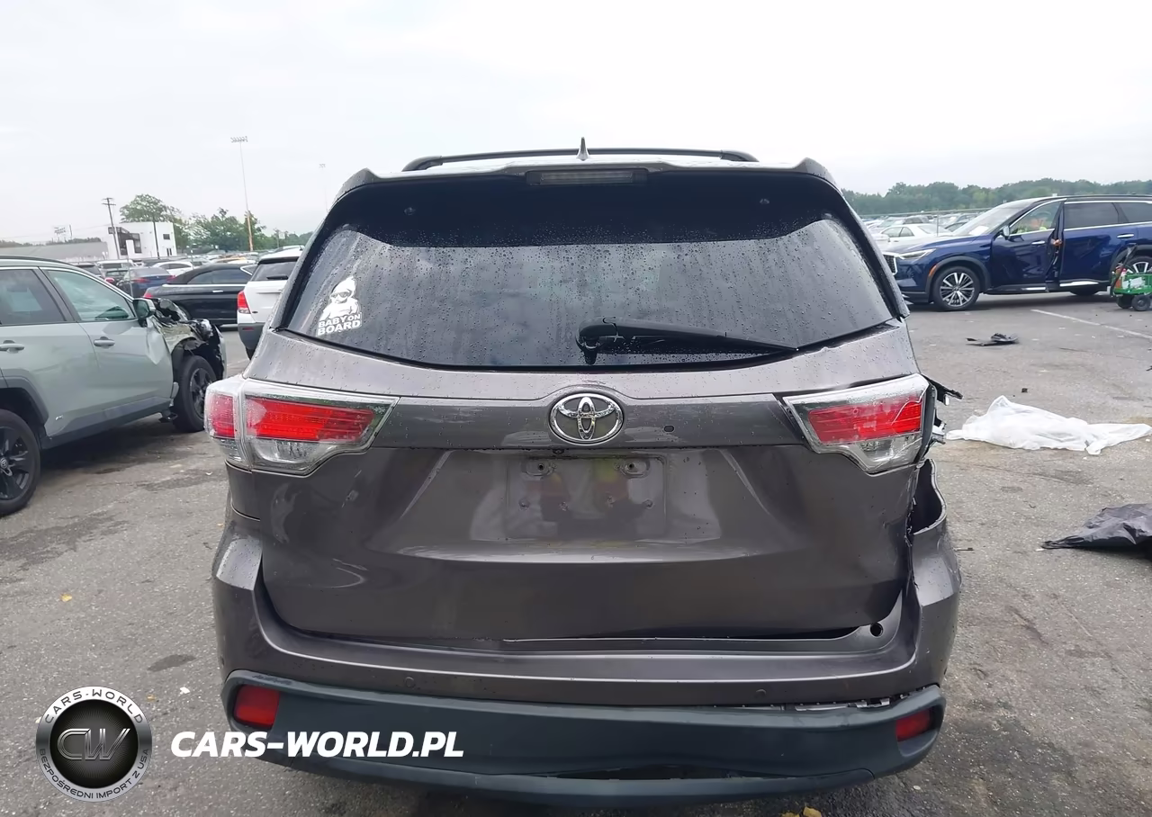 2016 Toyota Highlander Limited V6 VIN:5TDDKRFH1GS236256 - 15