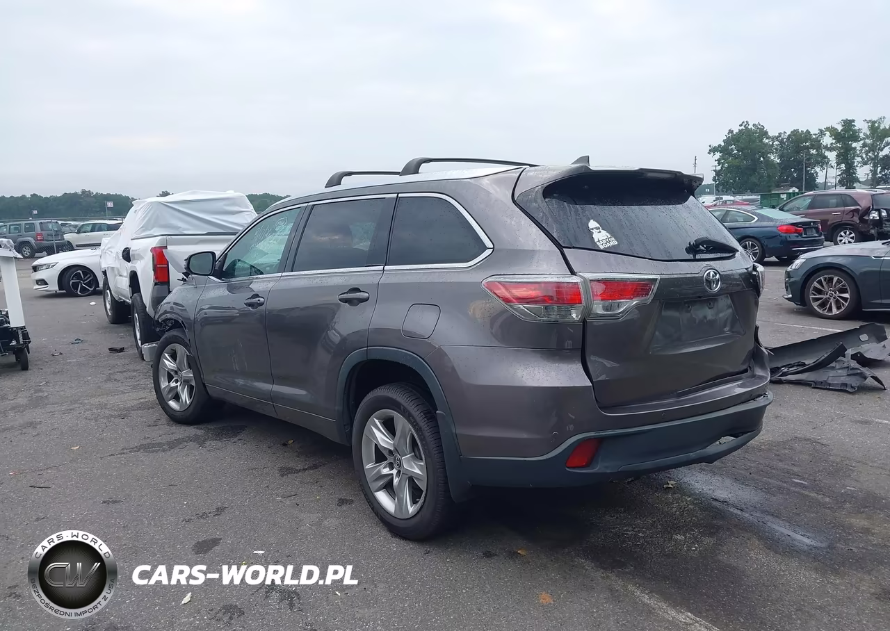 2016 Toyota Highlander Limited V6 VIN:5TDDKRFH1GS236256 - 3