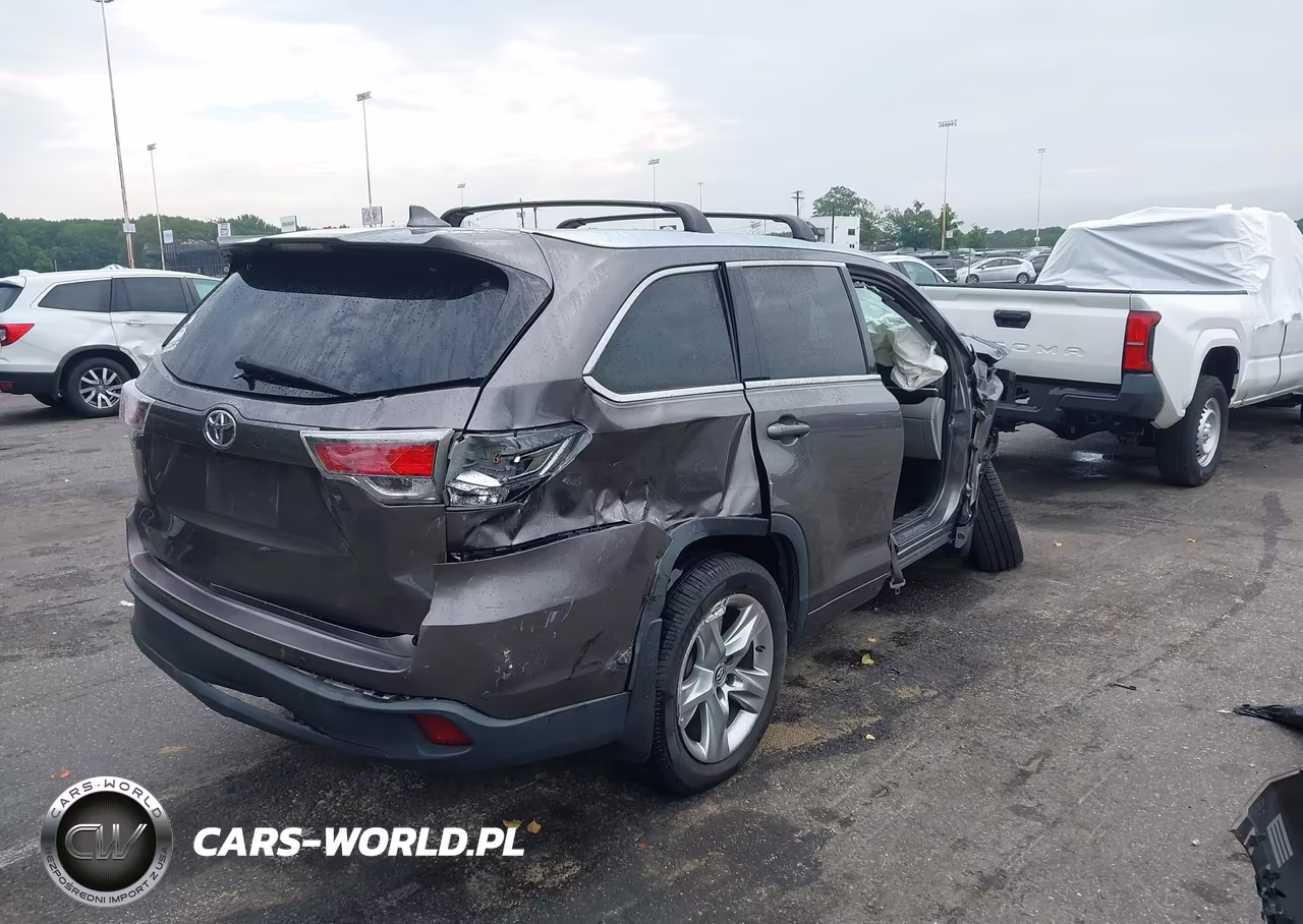 2016 Toyota Highlander Limited V6 VIN:5TDDKRFH1GS236256 - 4