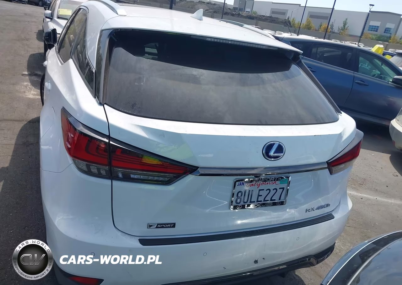 2021 Lexus Rx 450H F Sport Handling VIN:2T2YGMDA8MC060804 - 17