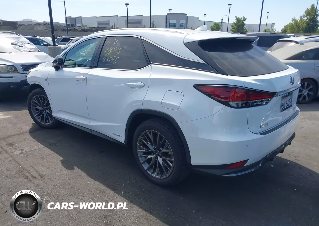 2021 Lexus Rx 450H F Sport Handling VIN:2T2YGMDA8MC060804 - 3