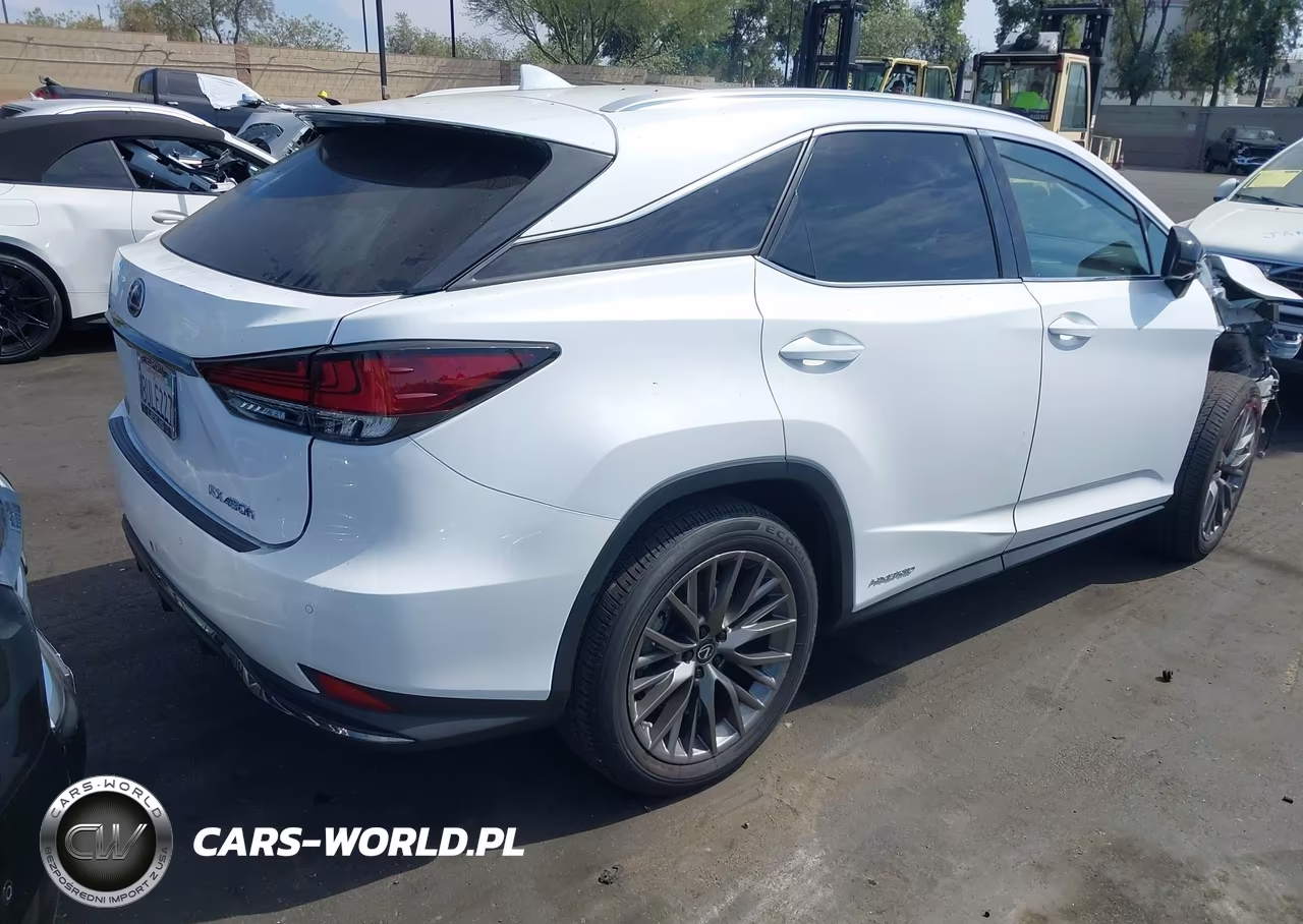 2021 Lexus Rx 450H F Sport Handling VIN:2T2YGMDA8MC060804 - 4