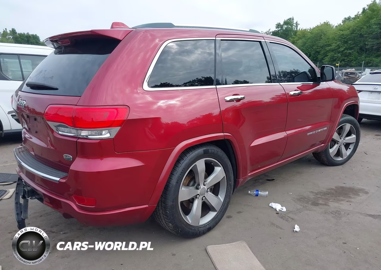 2014 Jeep Grand Cherokee Overland VIN:1C4RJFCT4EC181297 - 4