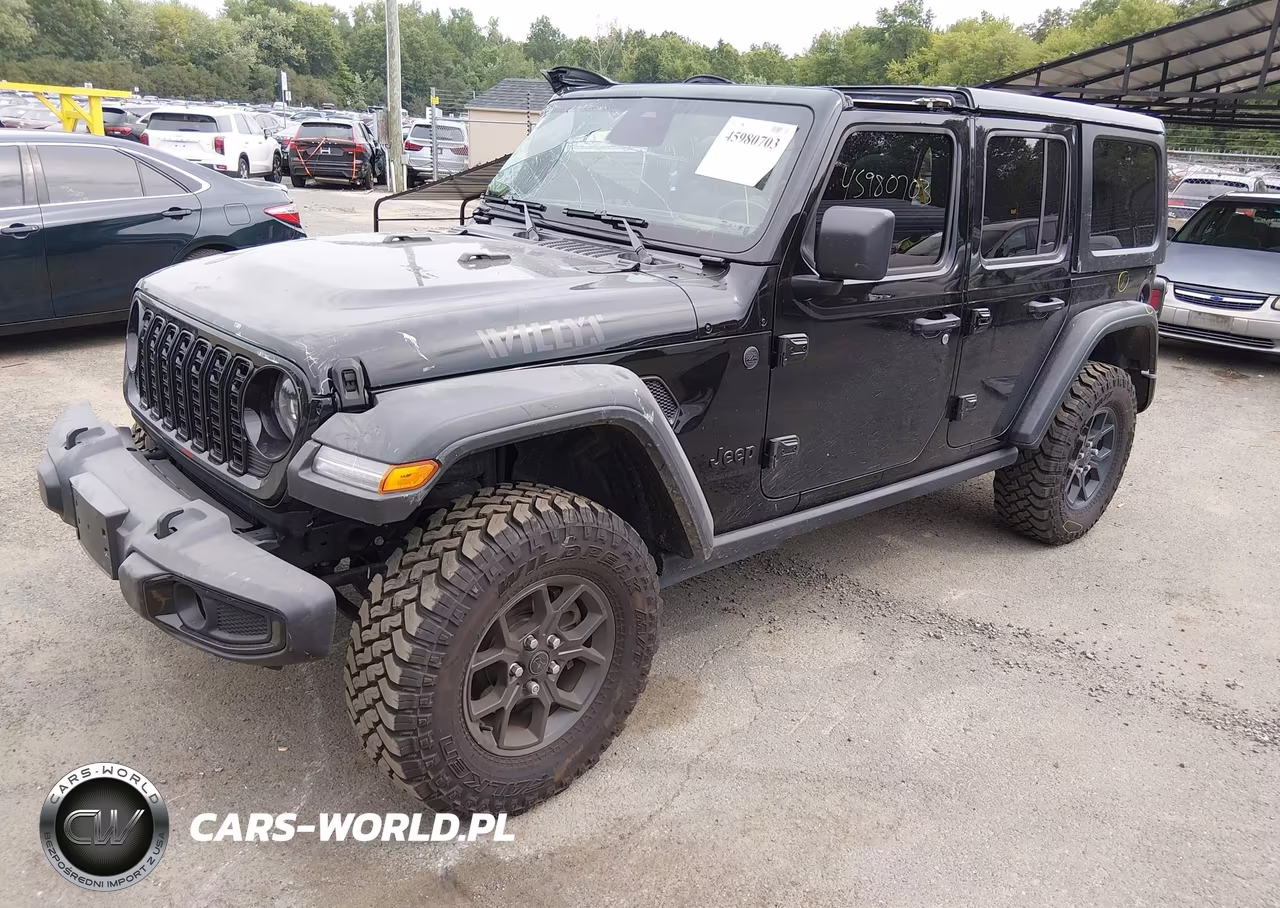 2026 Jeep Wrangler Willys 4X4 VIN:1C4PJXDN9TW212374 - 2