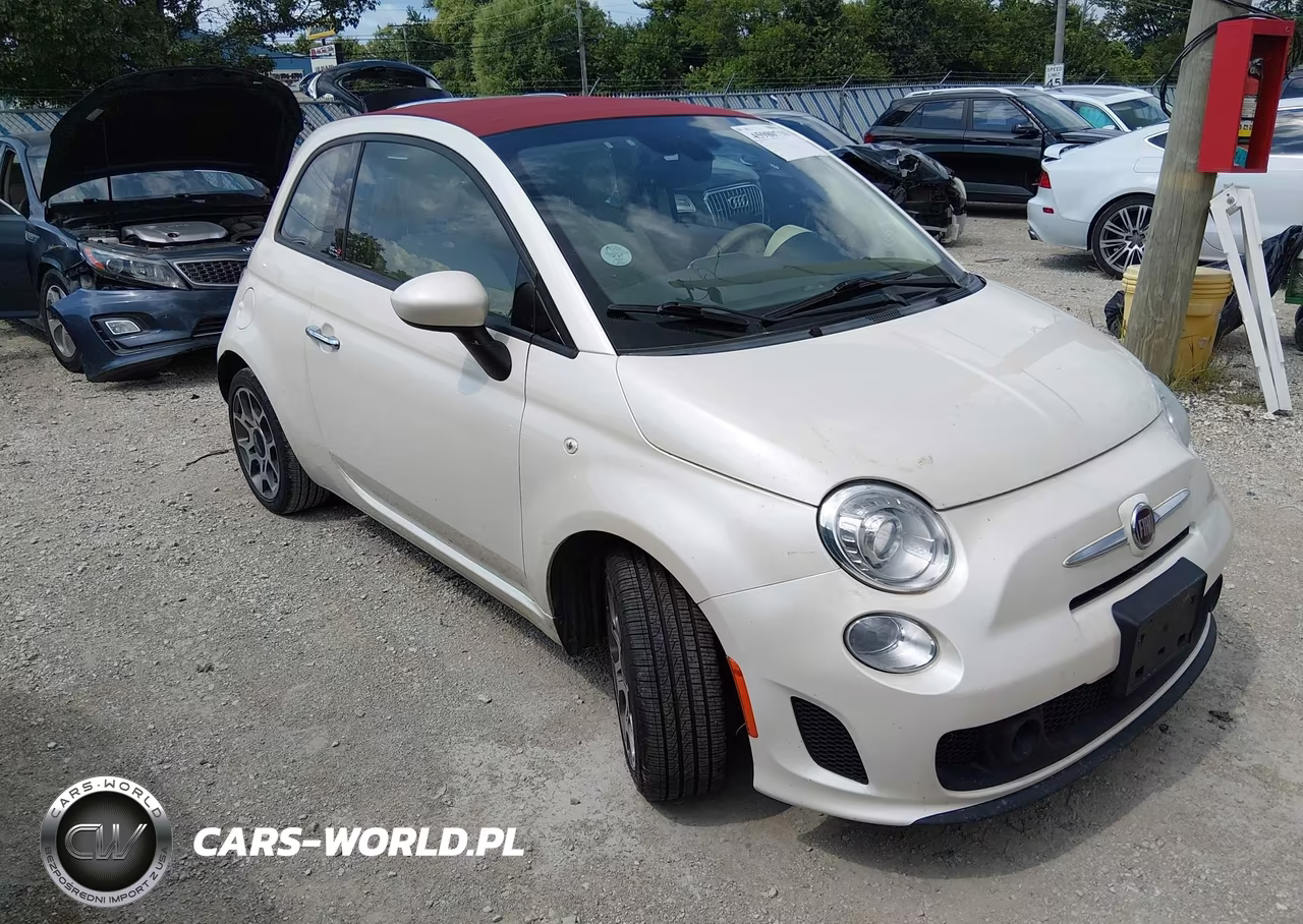 2019 Fiat 500C Pop VIN:3C3CFFLH0KT862189 - 1