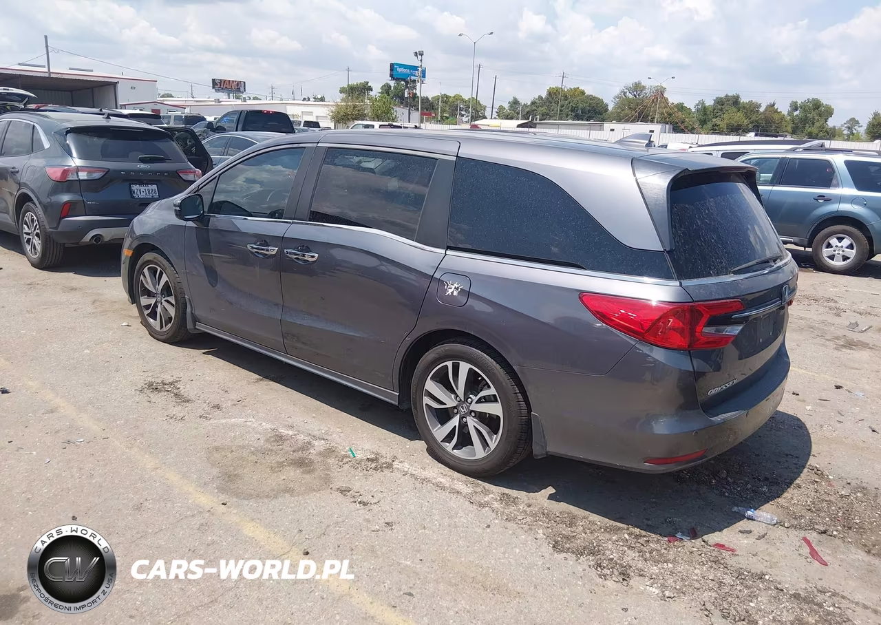 2022 Honda Odyssey Touring VIN:5FNRL6H84NB056348 - 3