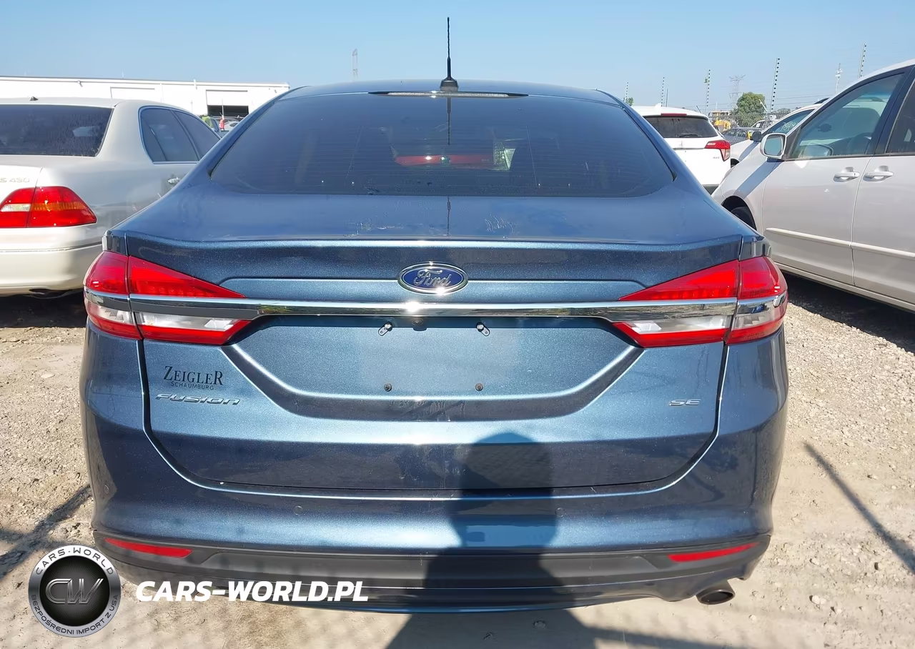 2018 Ford Fusion Se VIN:3FA6P0HD8JR217087 - 17