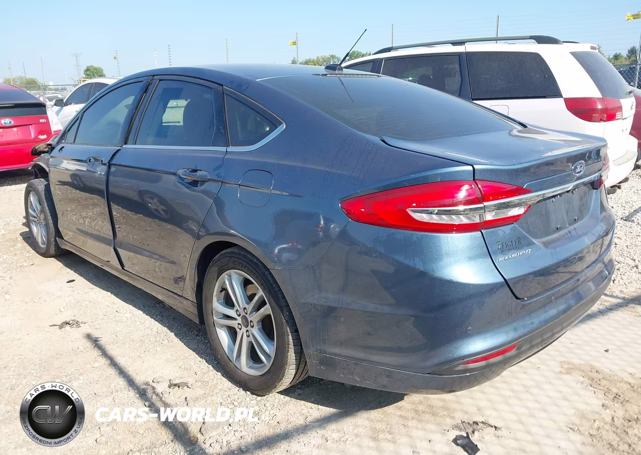 2018 Ford Fusion Se VIN:3FA6P0HD8JR217087 - 3