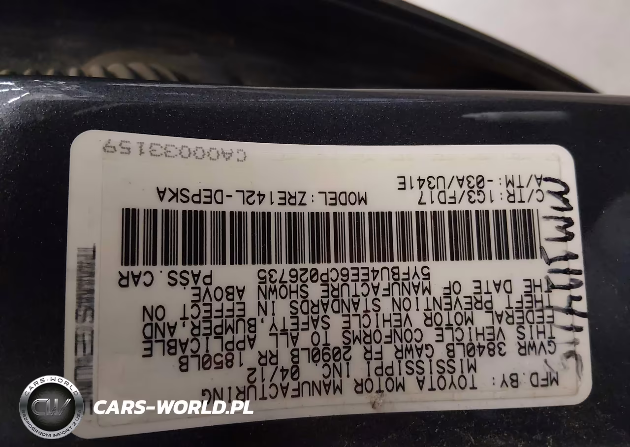 2012 Toyota Corolla S VIN:5YFBU4EE6CP026735 - 9