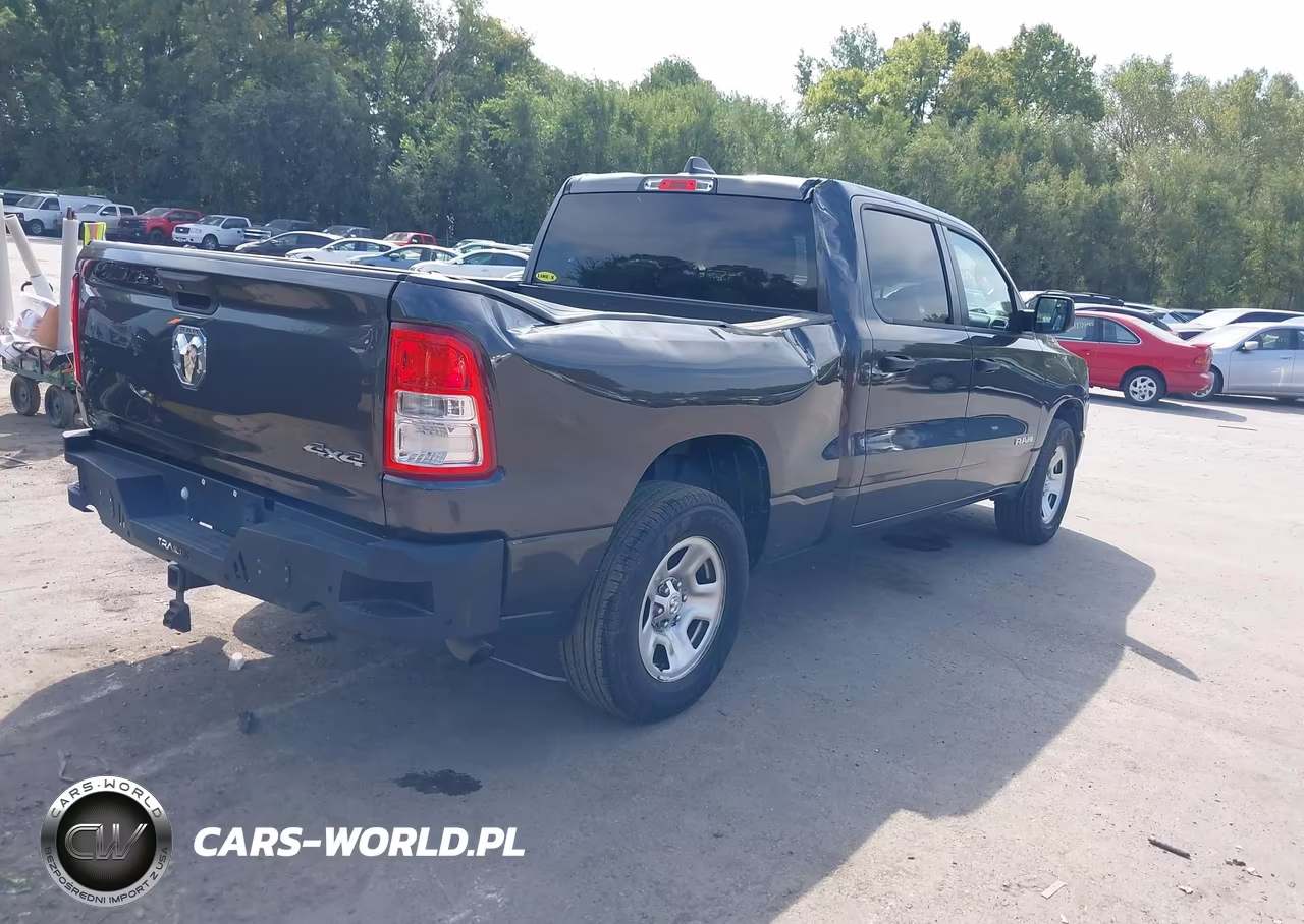 2019 Ram 1500 Tradesman 4X4 6'4 Box VIN:1C6RRFNG0KN675883 - 4
