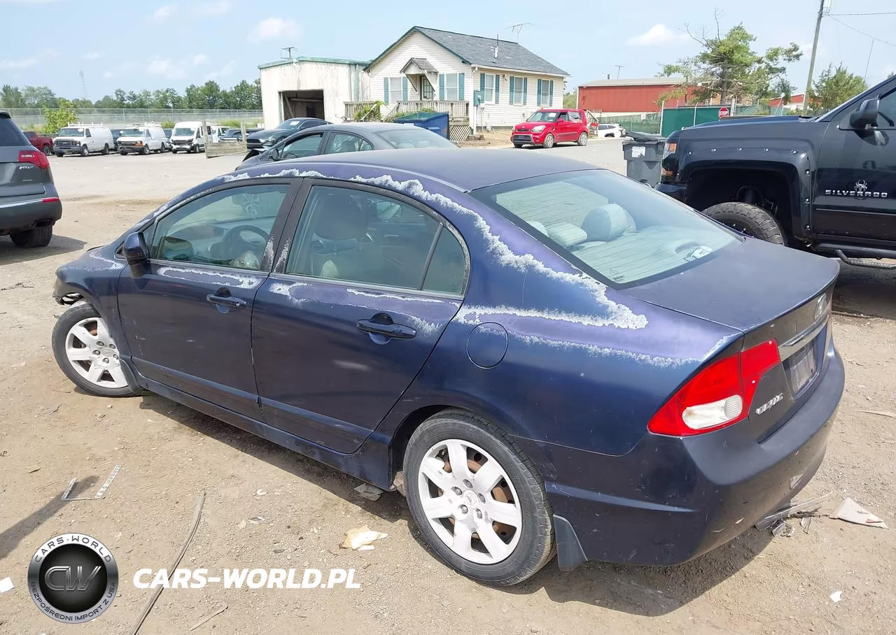 2011 Honda Civic Lx VIN:2HGFA1F53BH529717 - 3