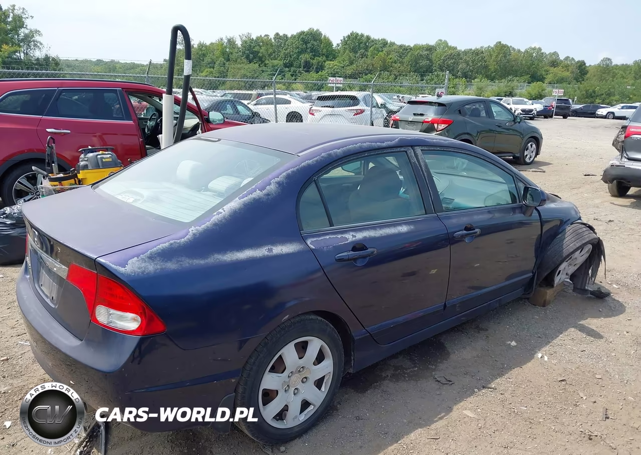 2011 Honda Civic Lx VIN:2HGFA1F53BH529717 - 4