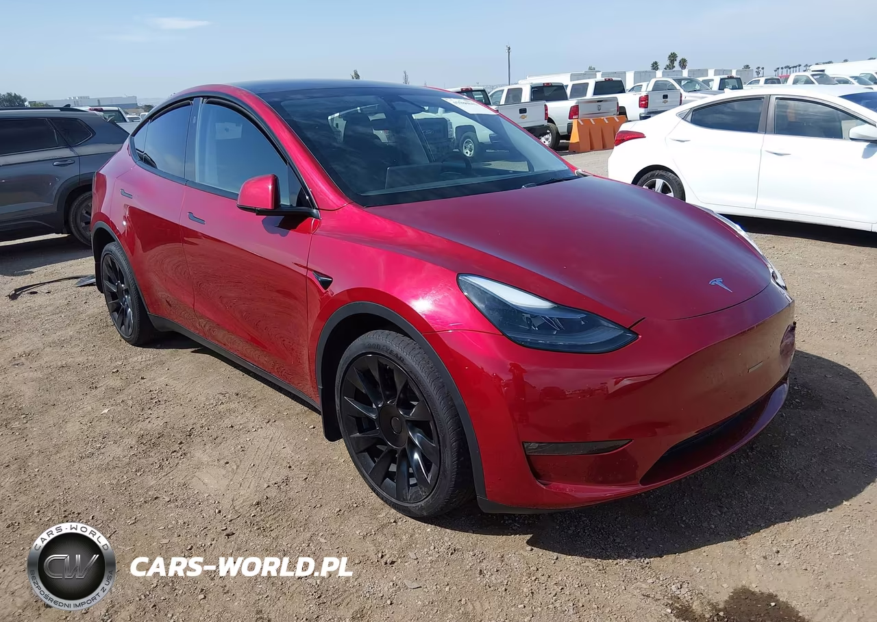 2024 Tesla Model Y Long Range Dual Motor All-Wheel Drive VIN:7SAYGDEE8RF081292 - 1