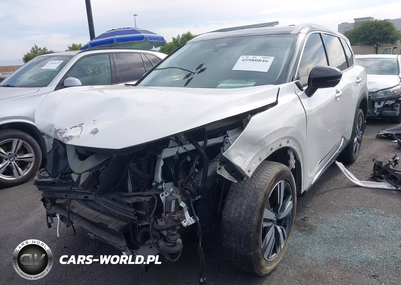 2023 Nissan Rogue Sl Fwd VIN:JN8BT3CA2PW412468 - 2